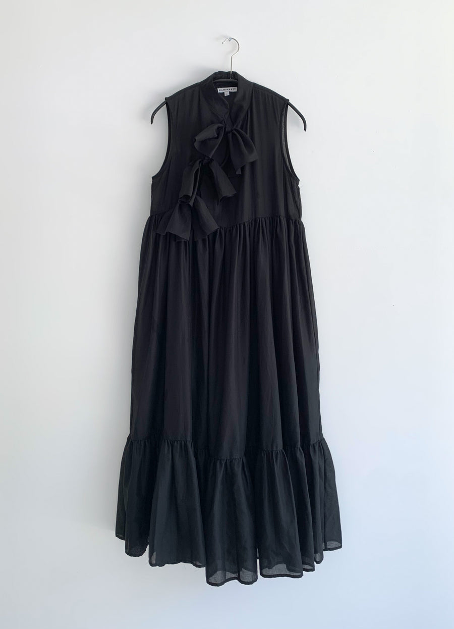 KAMPERETT Cotton Mae Dress Black