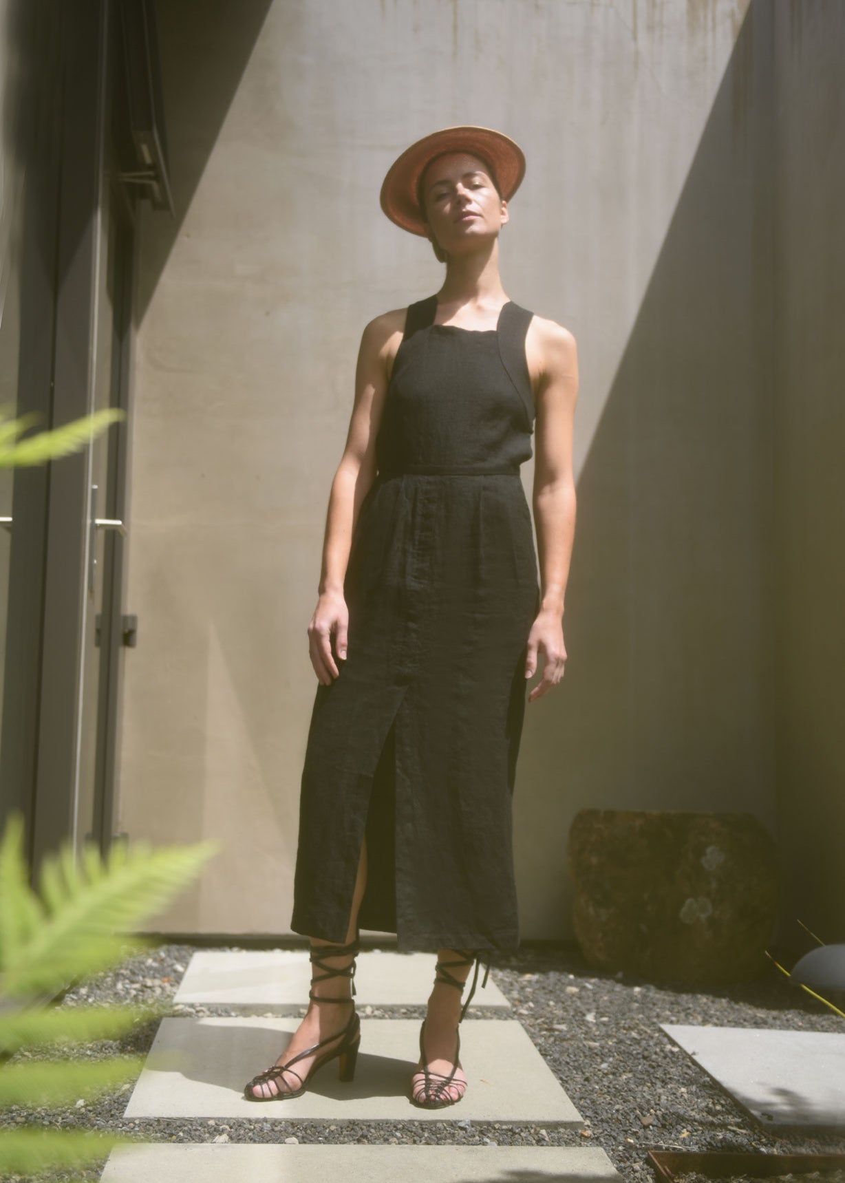 KAMPERETT Aveline Linen Dress