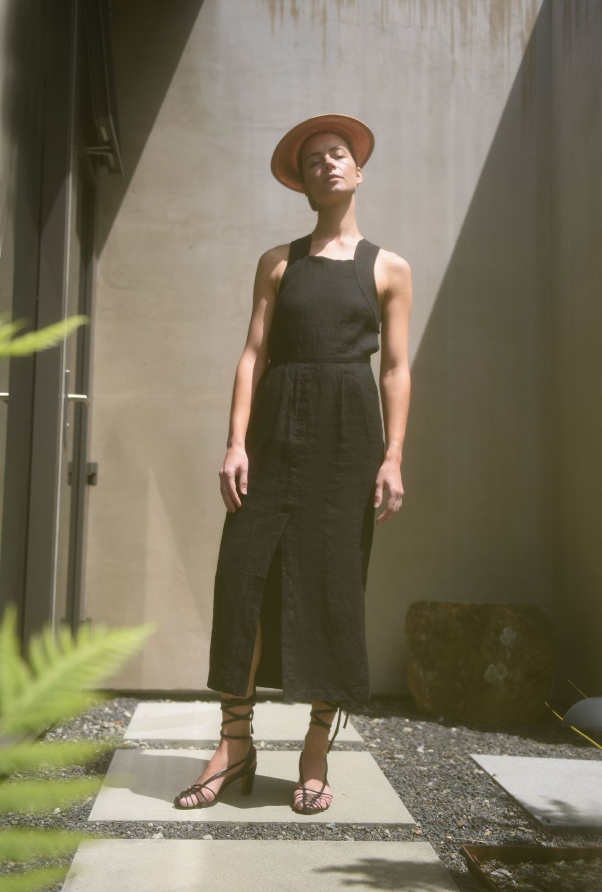 KAMPERETT Aveline Linen Dress