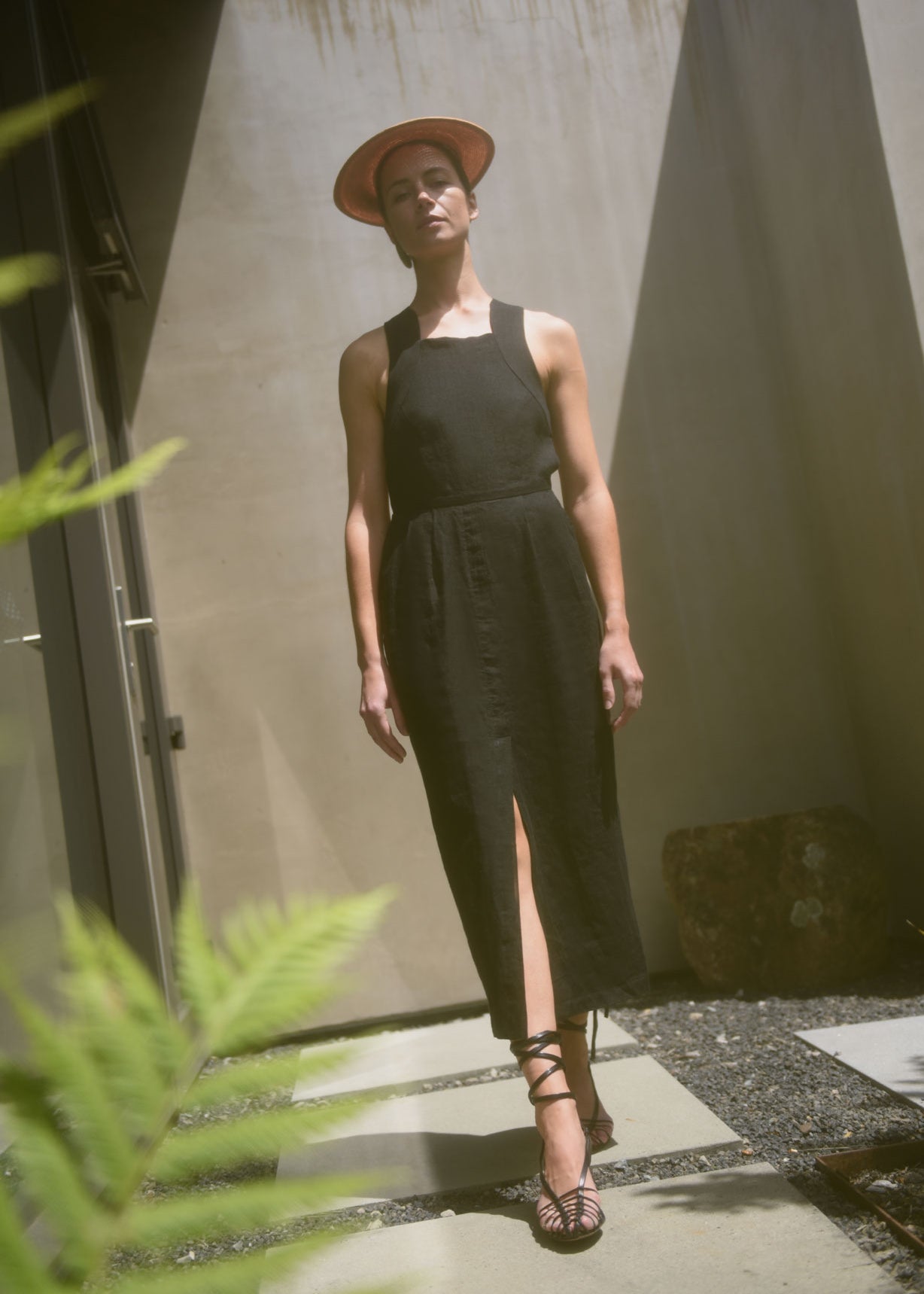 KAMPERETT Aveline Linen Dress