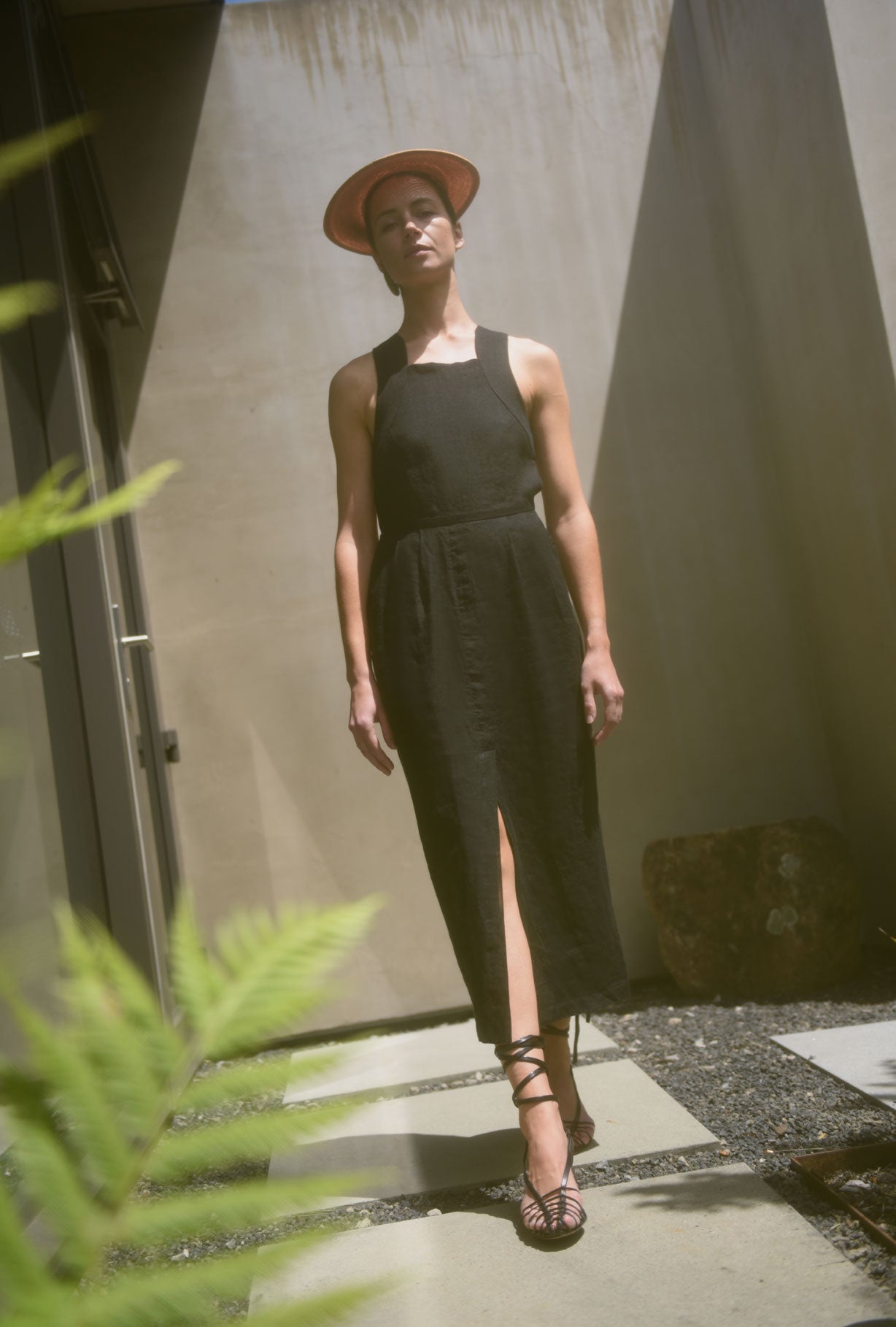 KAMPERETT Aveline Linen Dress