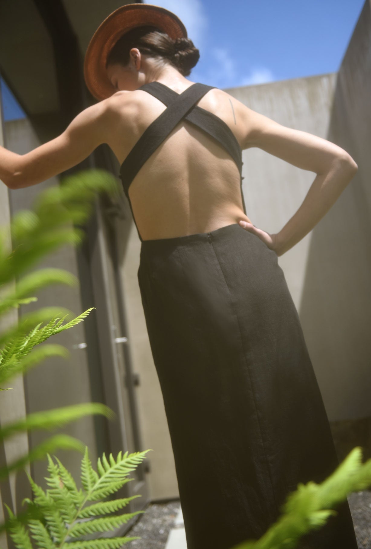 KAMPERETT Aveline Linen Dress