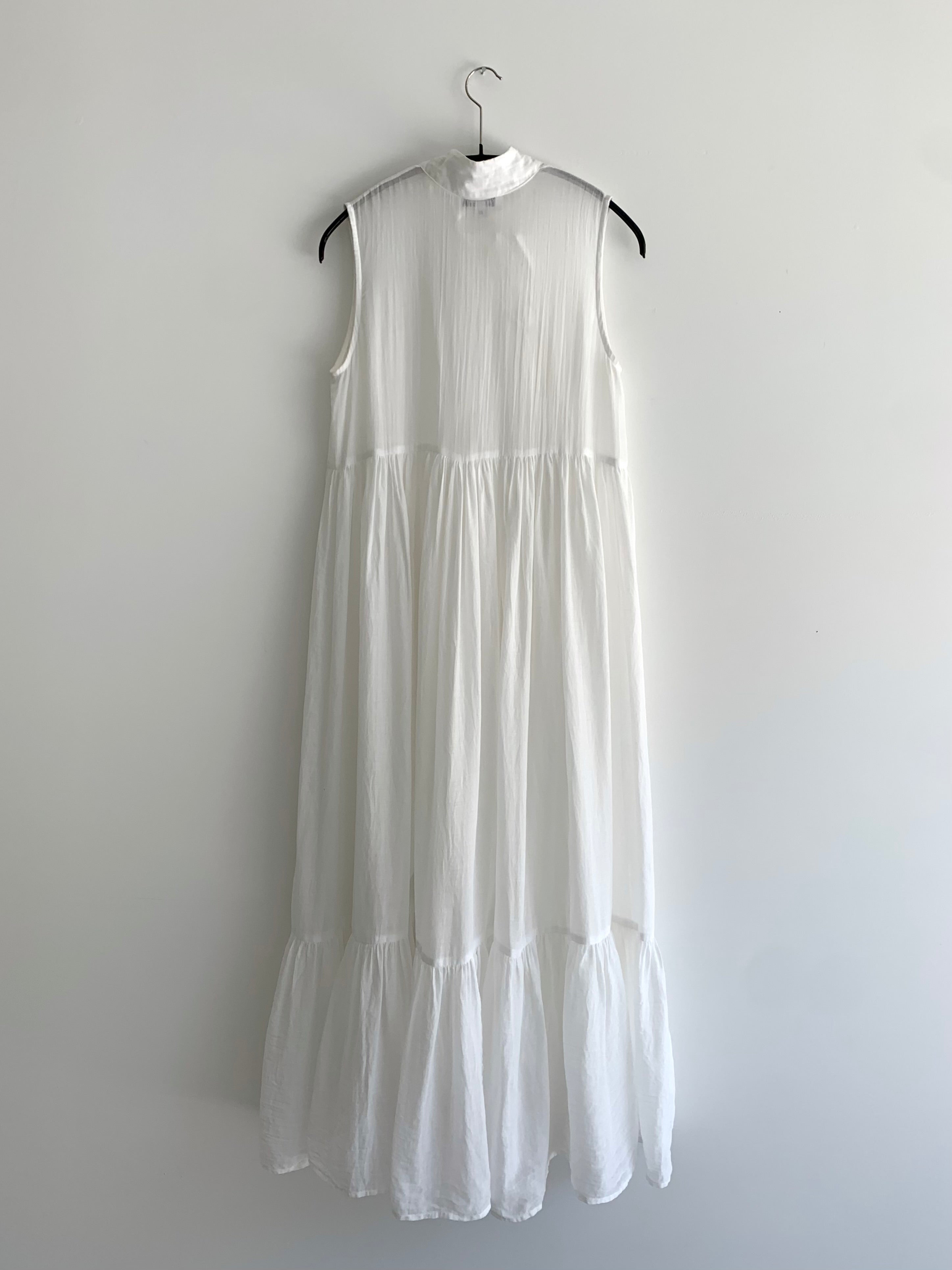 KAMPERETT Cotton Mae Dress White