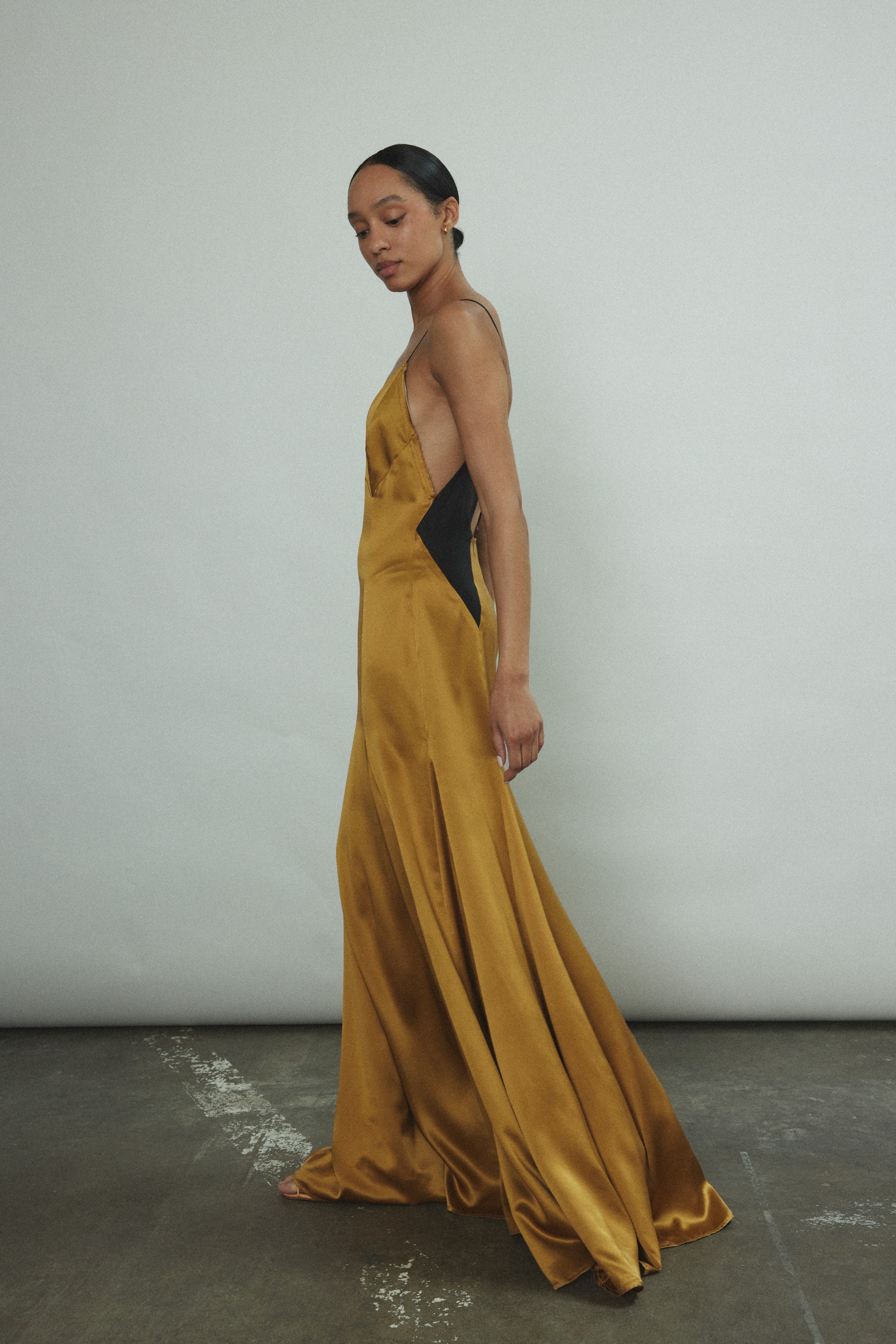 slim fit dress slacks Simone Slip Dress
