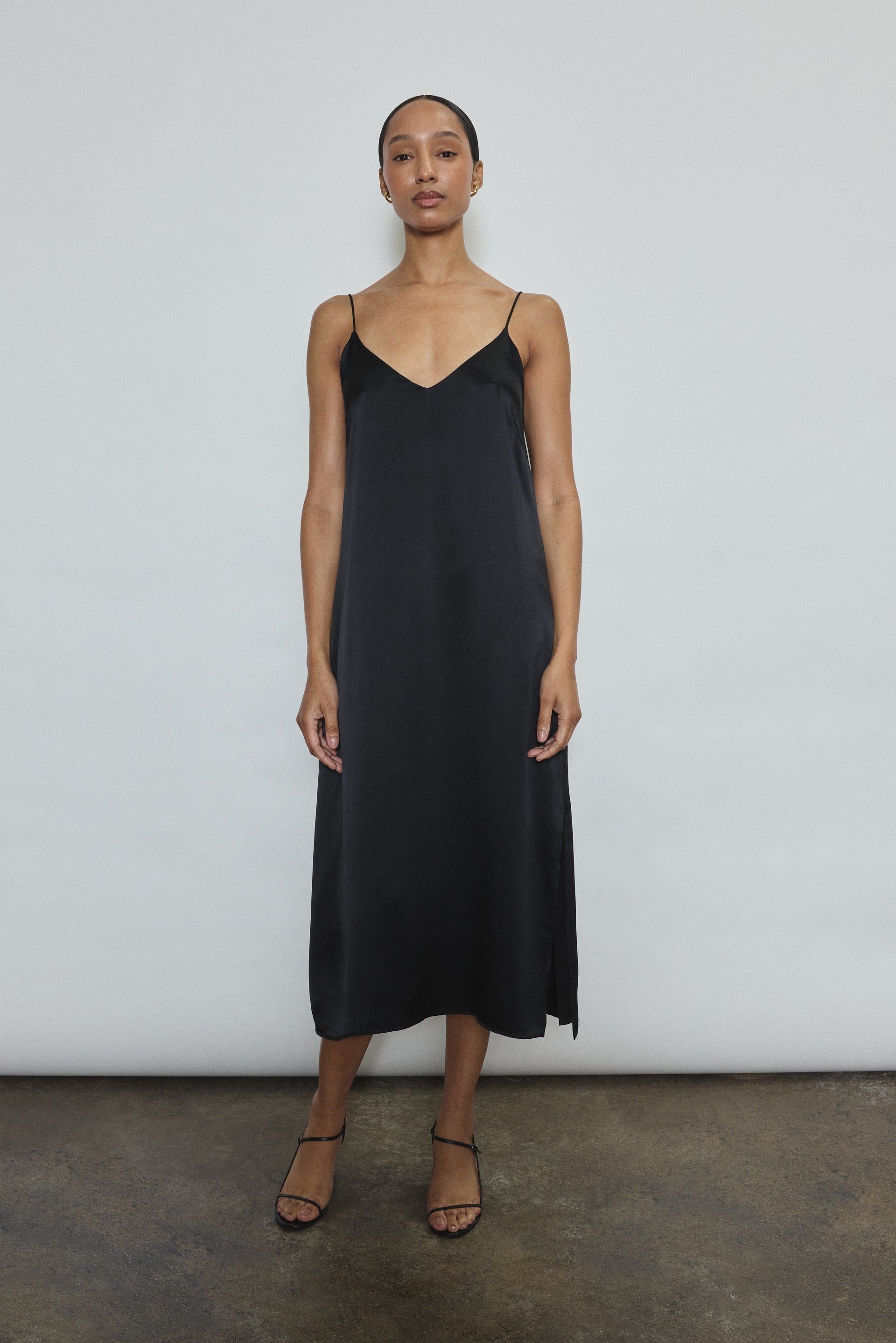 Sade Slip Dress - Black XS / Black Sade Slip Dress - Black XS / Black
