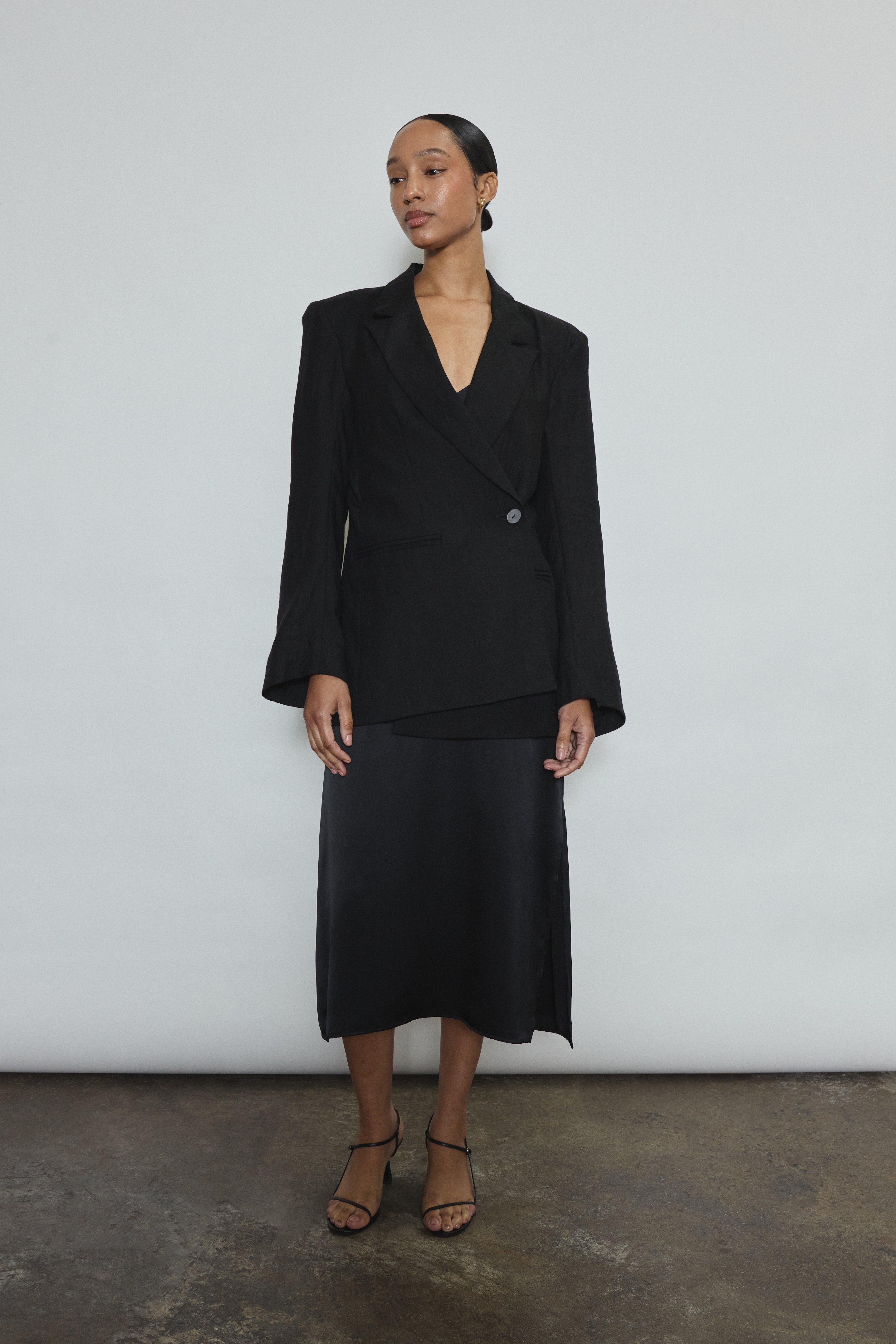 long slip to wear under dress Amore Bridal doubling as a skirt extender to seamlessly enhance your wardrobe with its versatile charm Women's 100% Pure Mulberry Silk