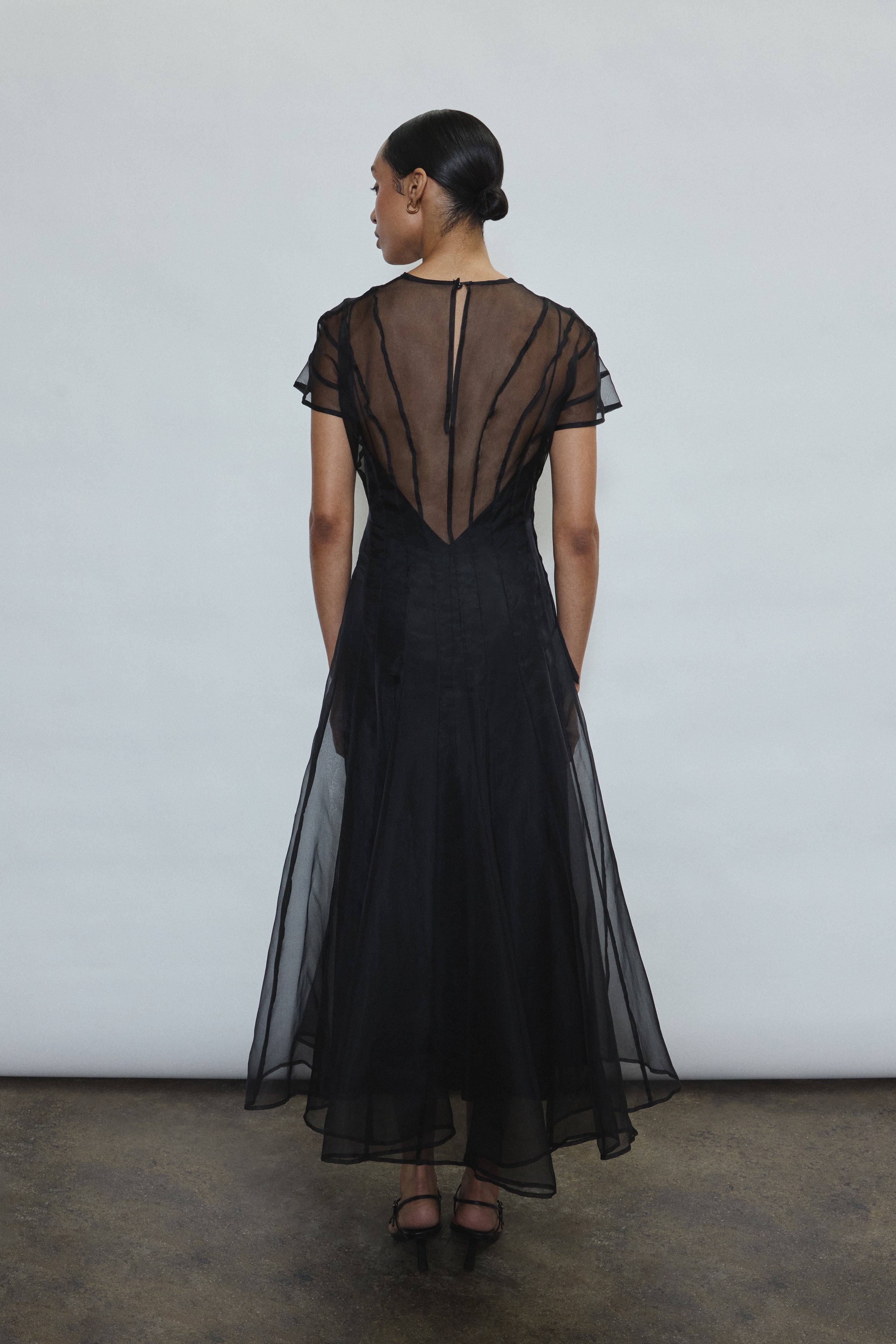 midi black slip dress Caroline Midi Slip Dress midi black slip dress Caroline Midi Slip Dress