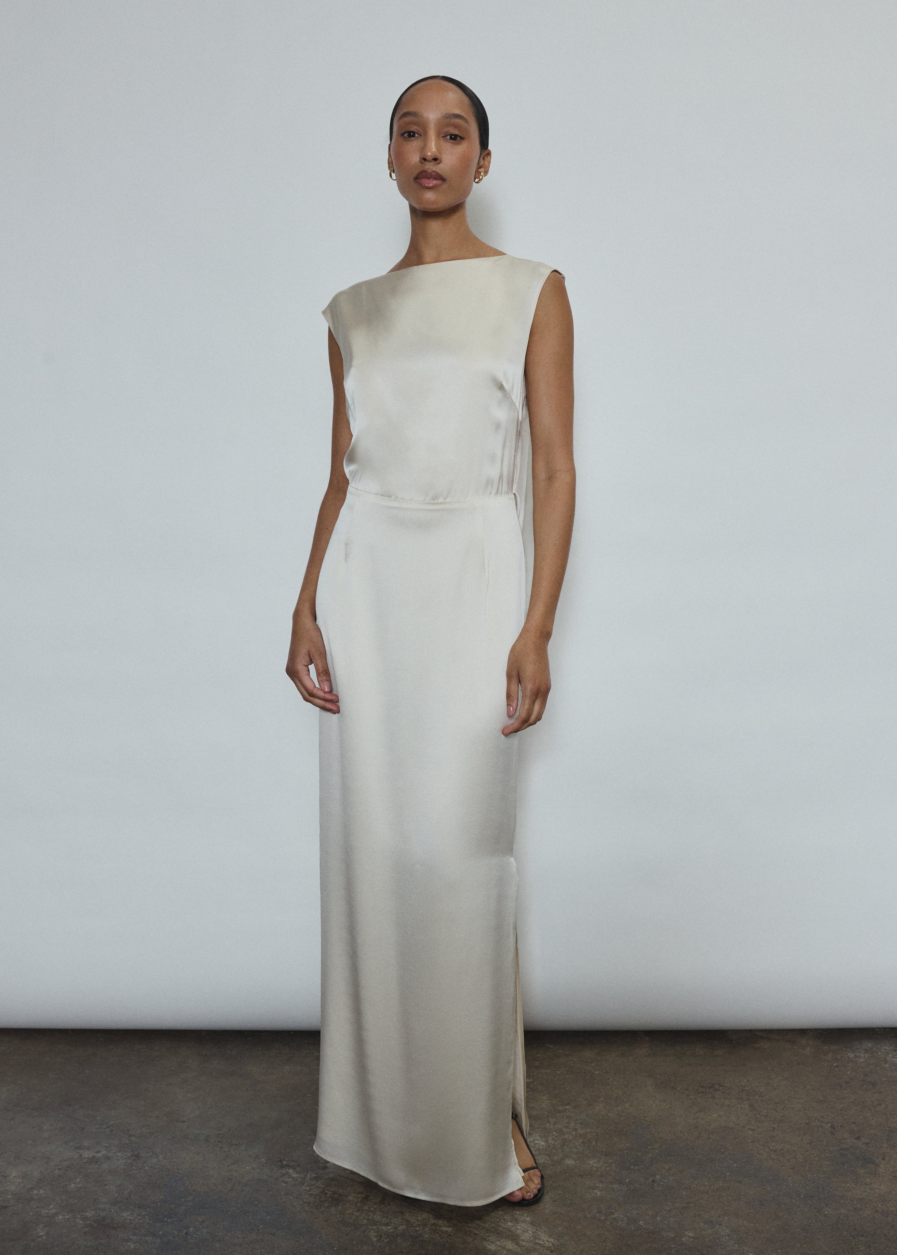 satin slip wedding dress 23 Elegant Dresses For A Breathtakingly Effortless Look - Blogs like quality Sloan Slip - Ivory Silk