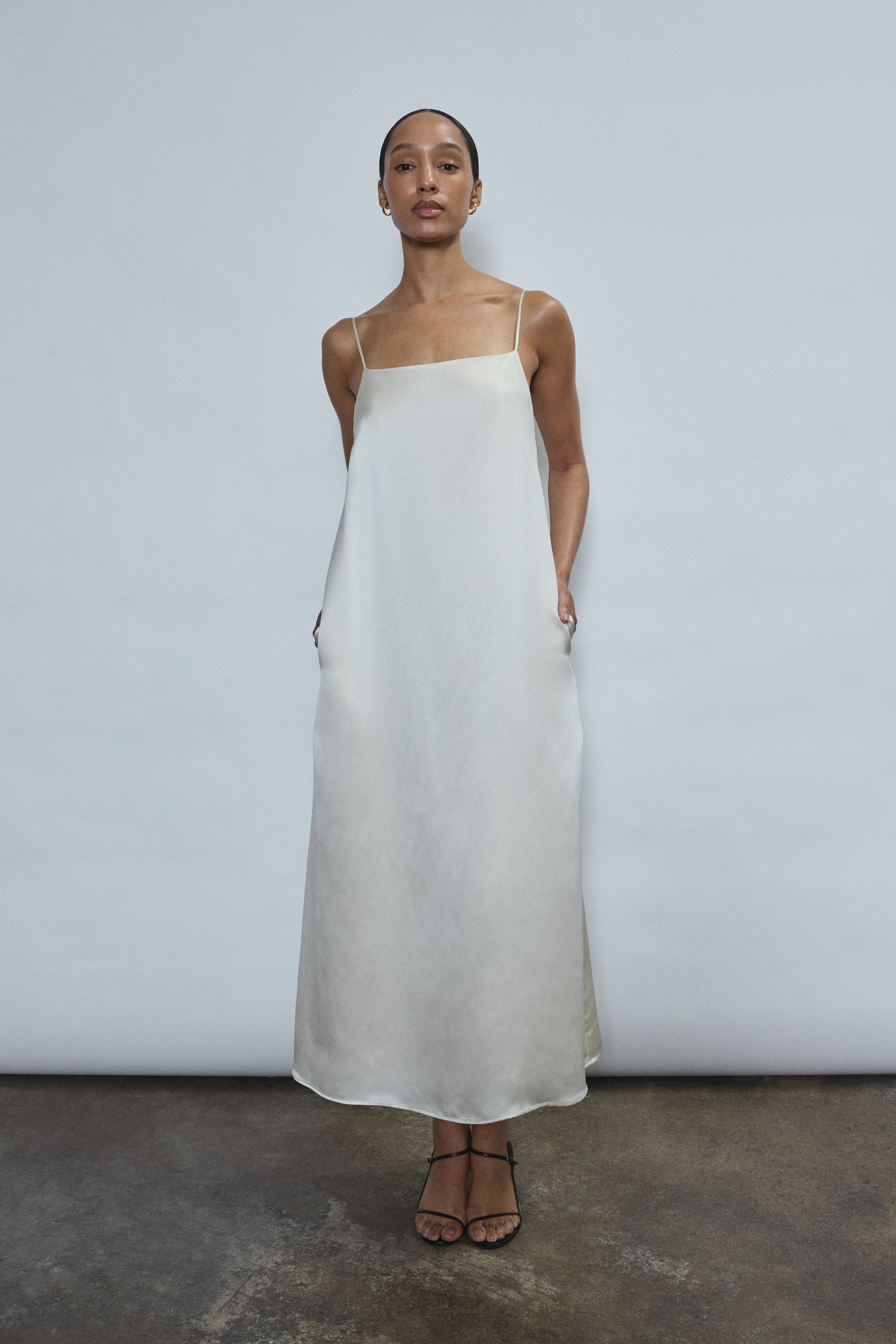 Agnes Slip Dress - Ivory Silk Wedding Slip