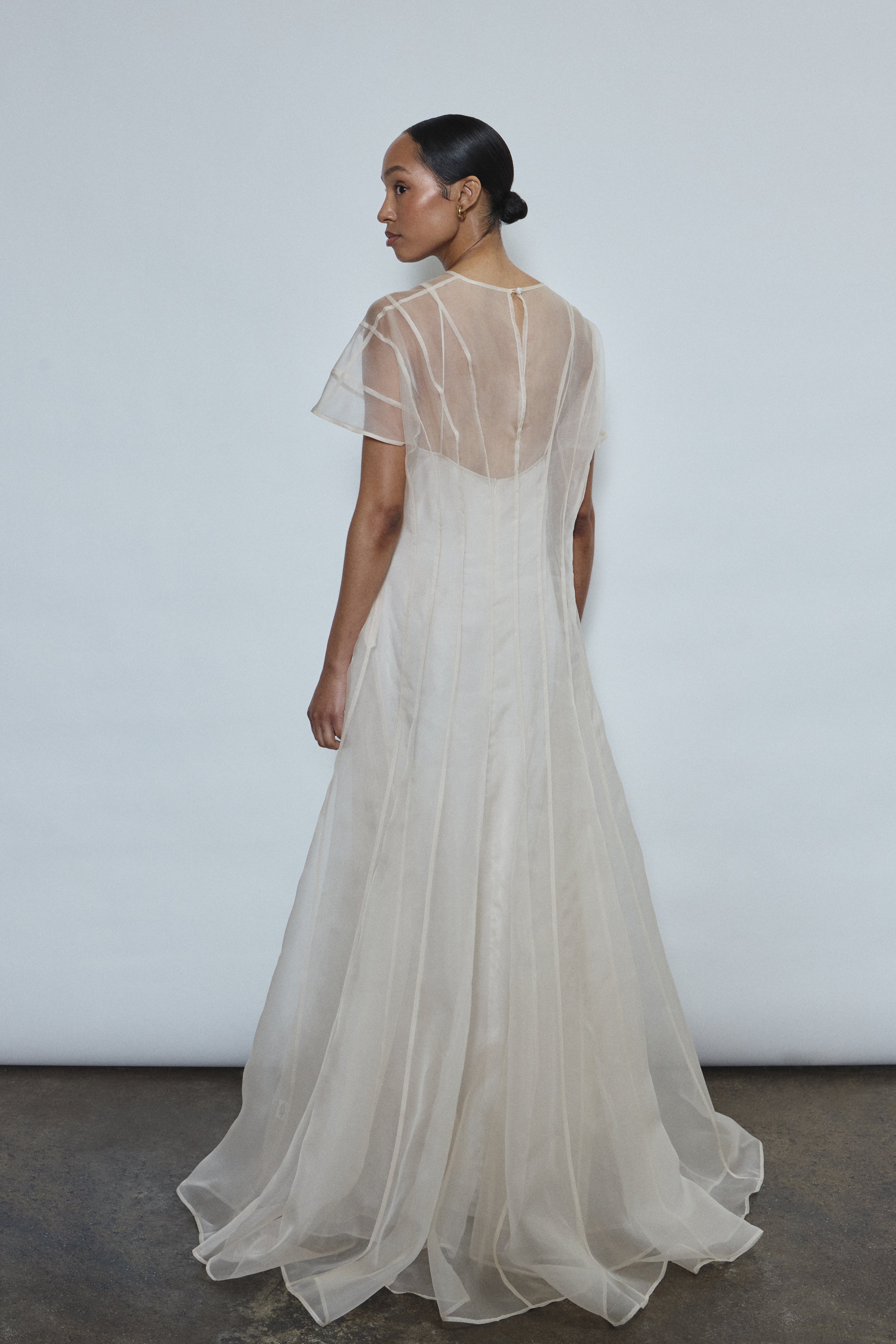 Sloan Slip - Ivory Silk Satin Wedding Slip