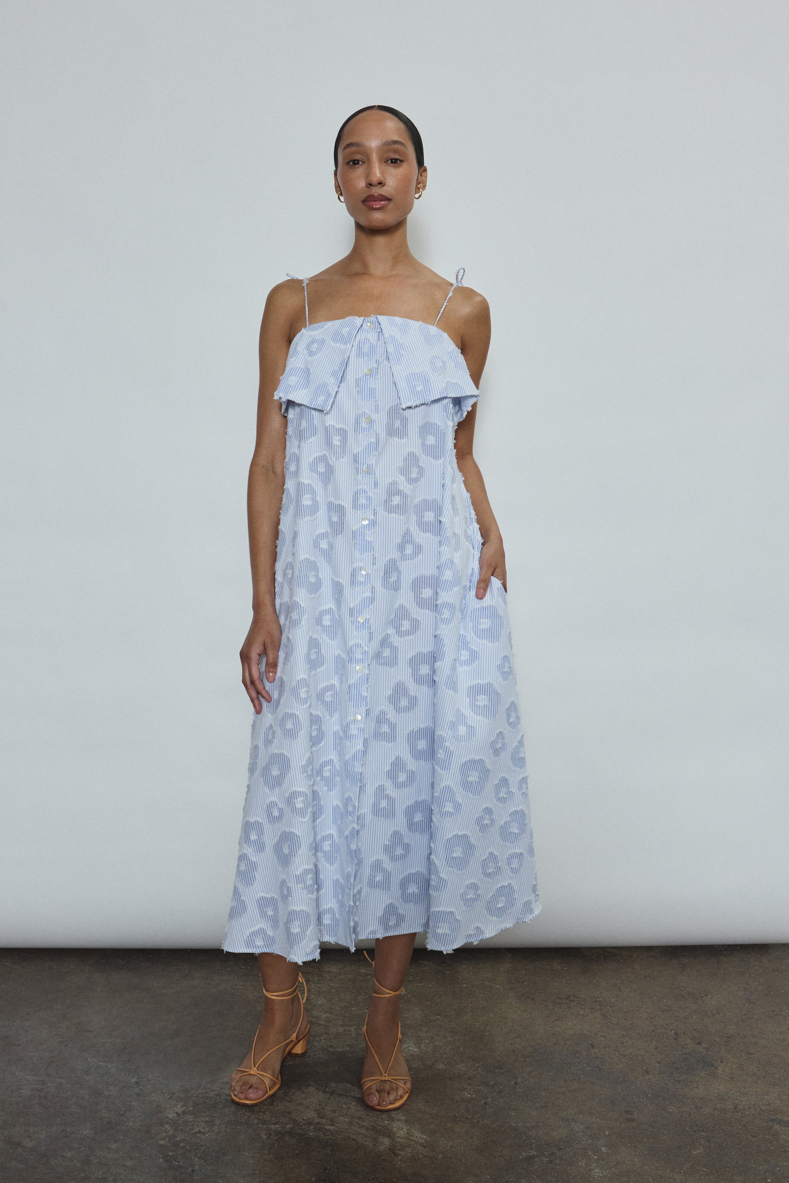 Anis Dress - Sky  Kamperett