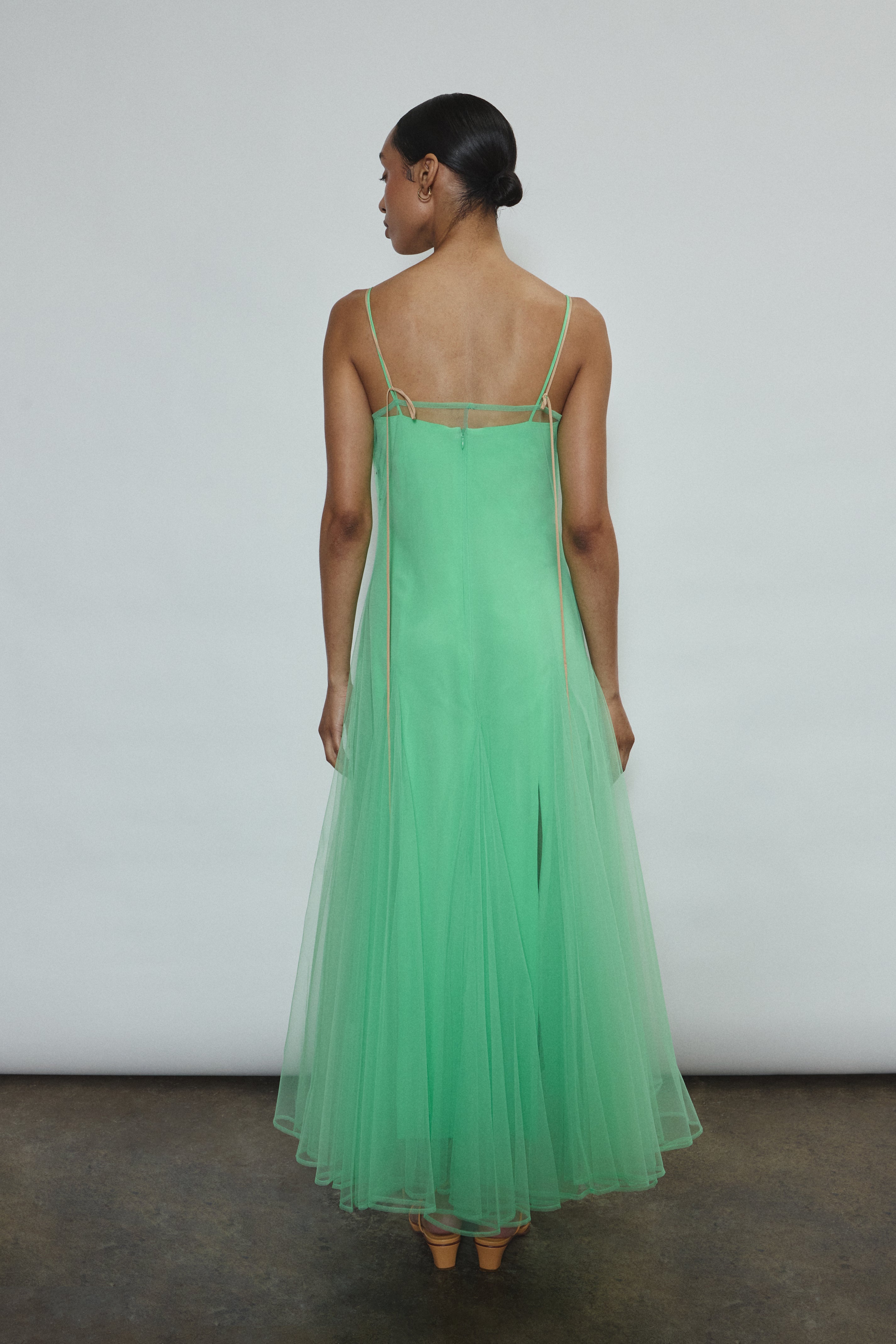 Camille Dress - Celadon Kamperett Camille Dress - Celadon Kamperett