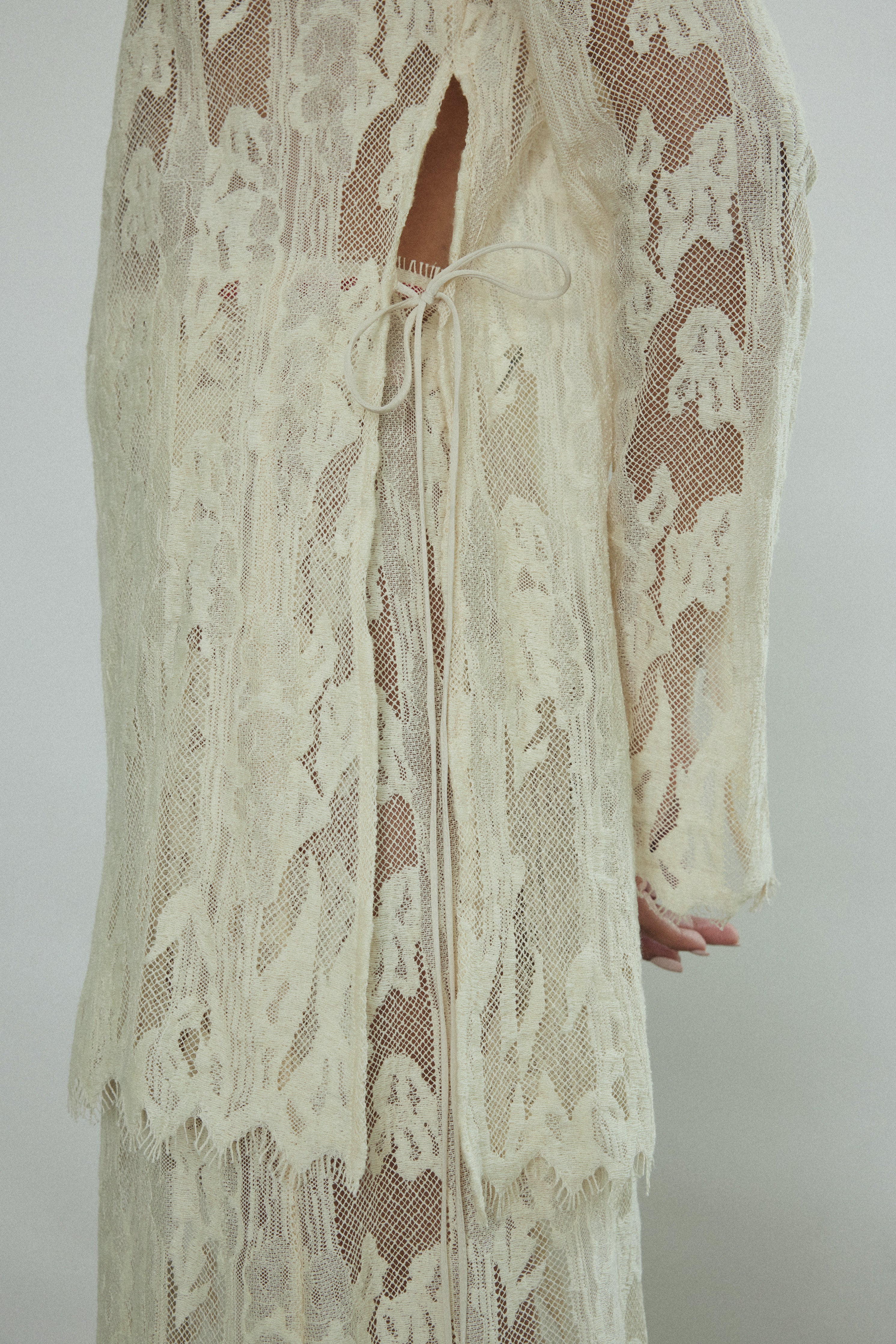 Isabella Tunic - Cream Lace S / Cream Isabella Tunic - Cream Lace S / Cream