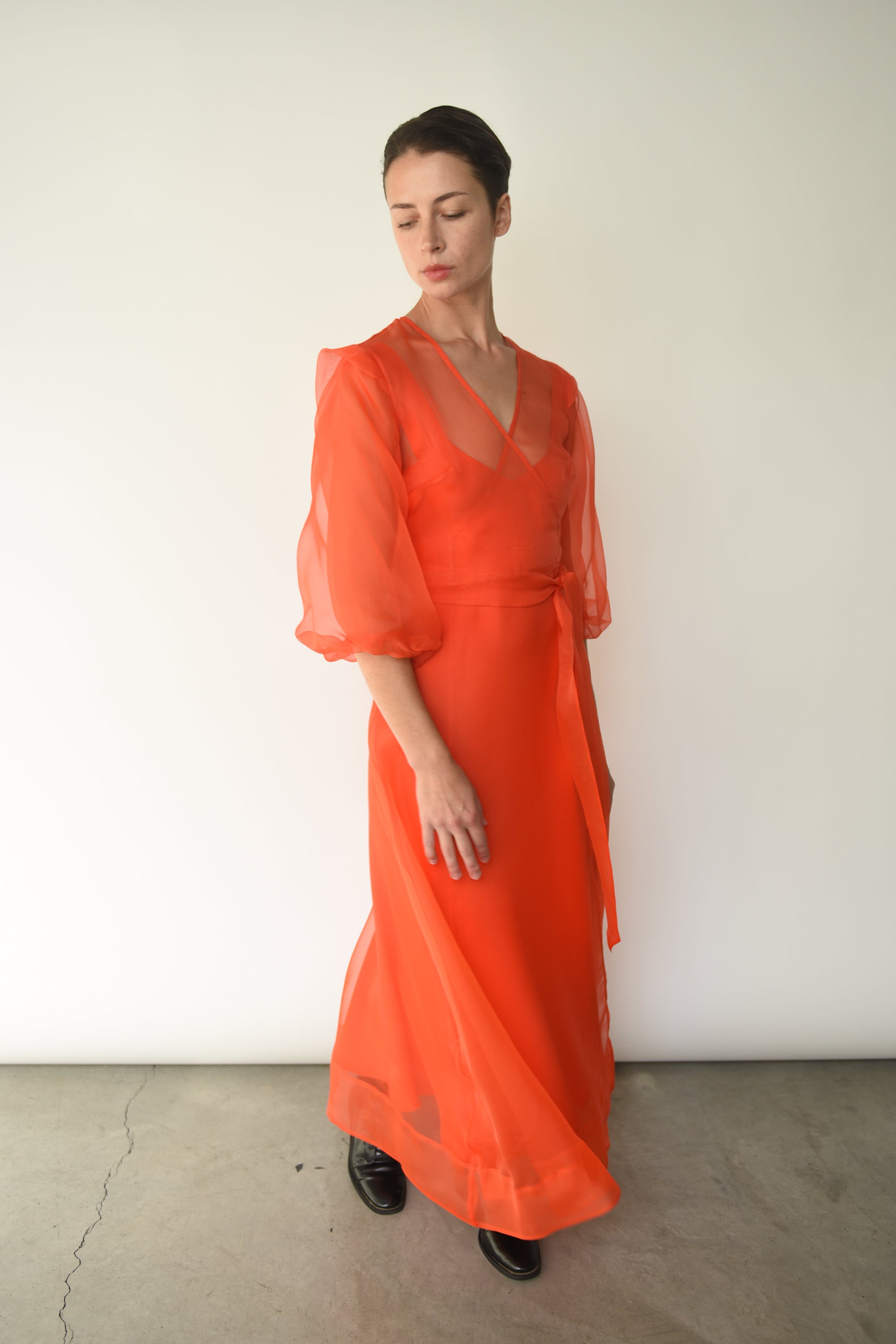 Loretta Midi - Vermilion
