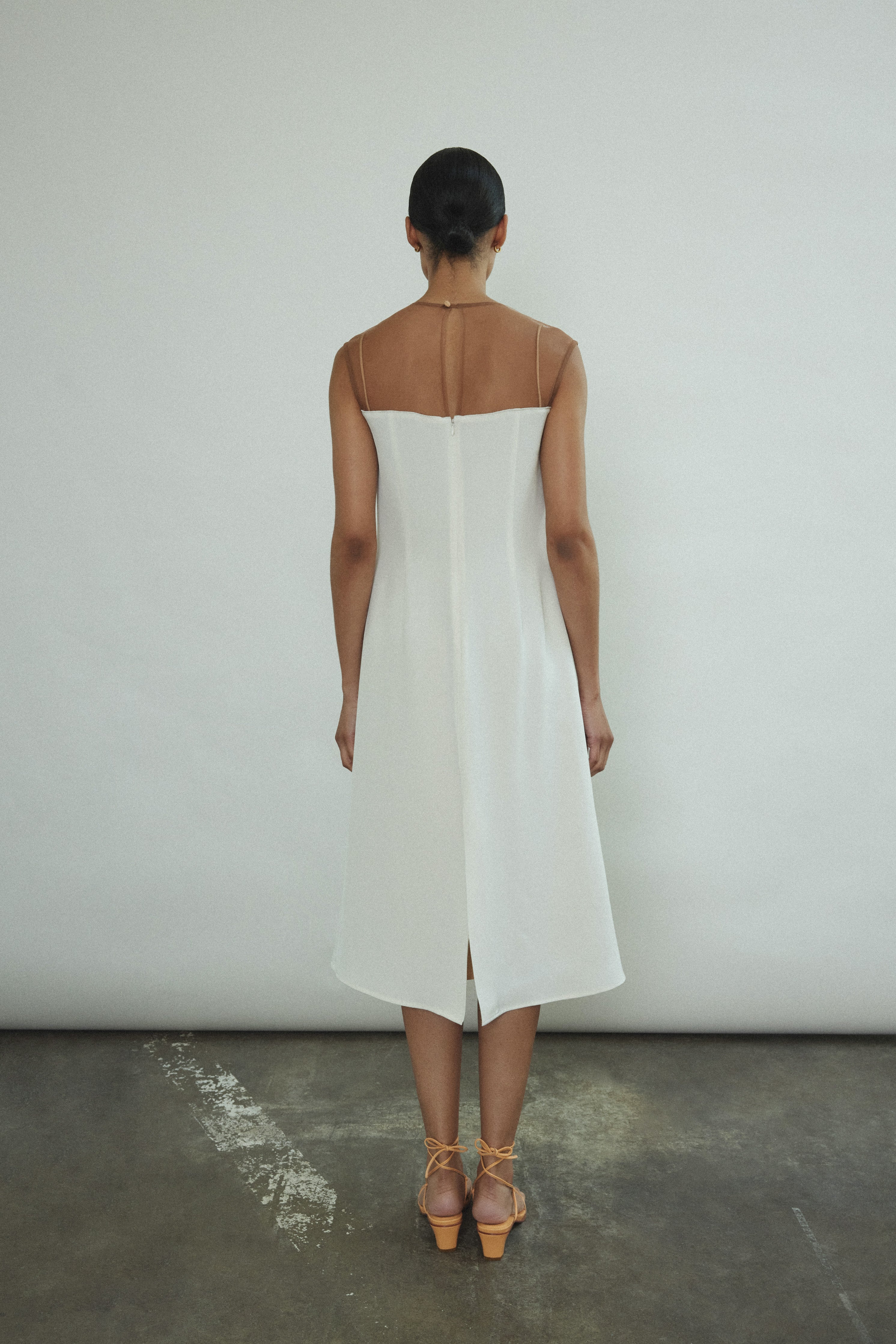 Pirie Shift Dress - Ivory