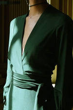 Kamperett Adelaide Gown Dark Green