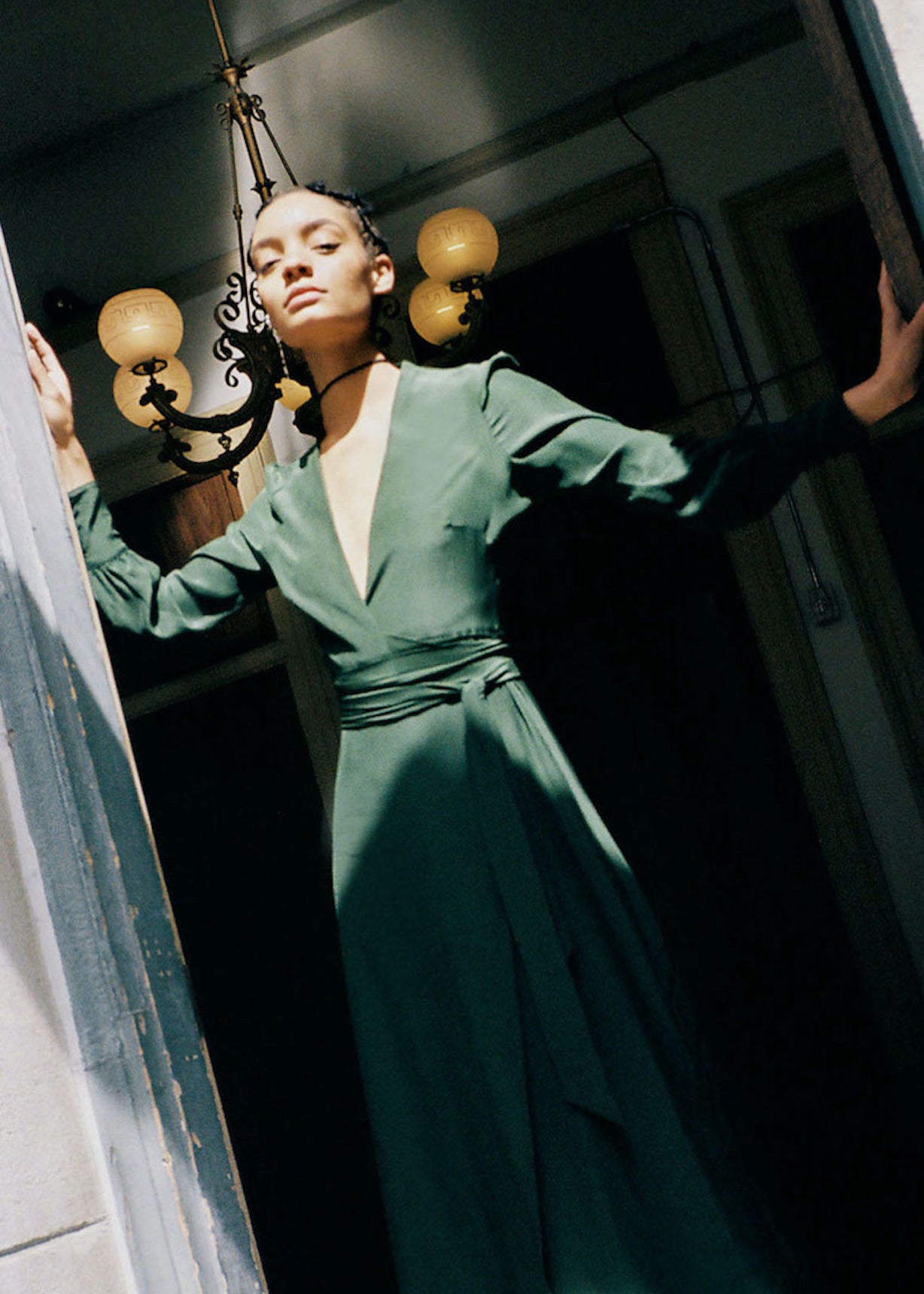 Kamperett Adelaide Gown Dark Green