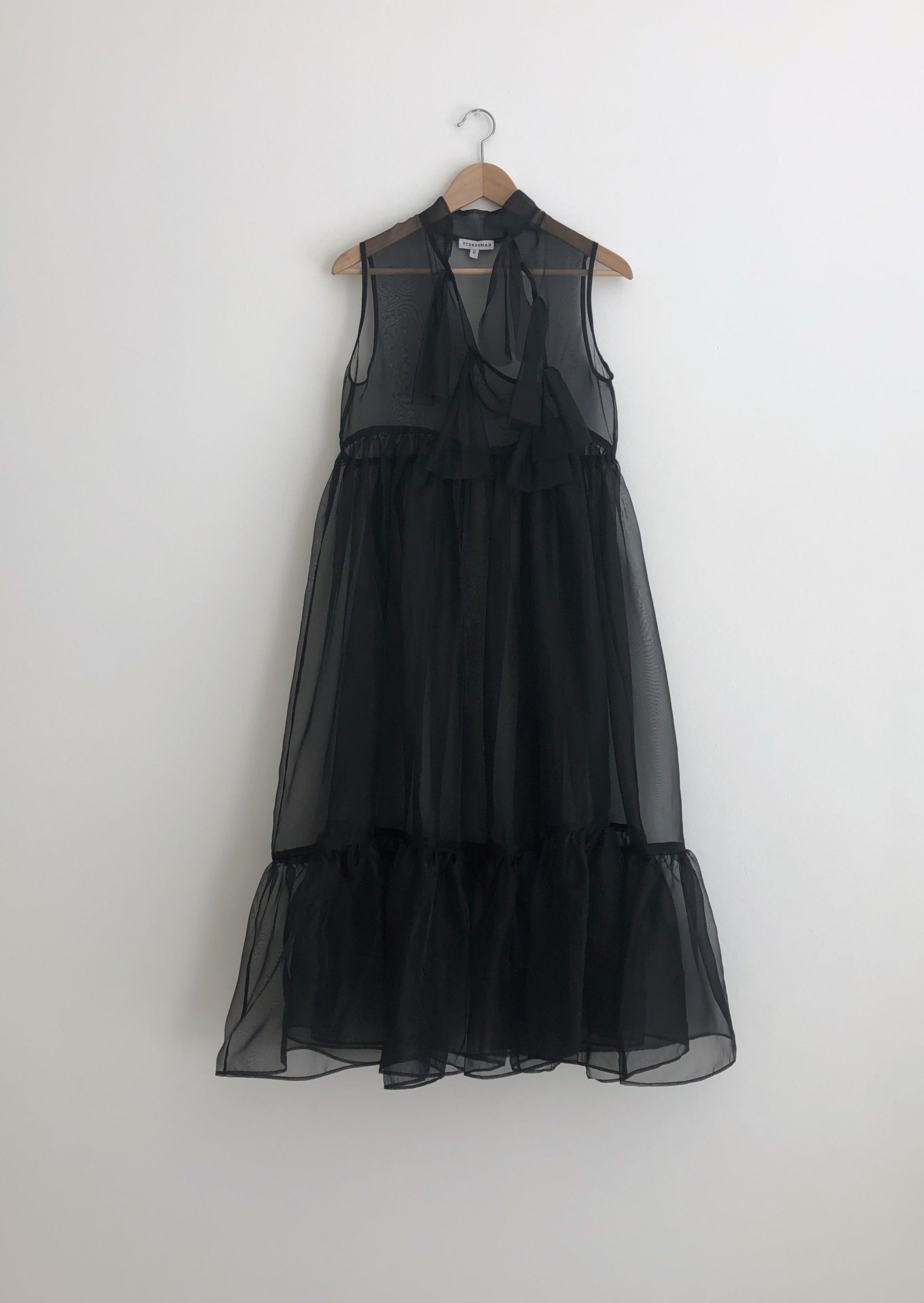 KAMPERETT MAE SILK ORGANZA DRESS