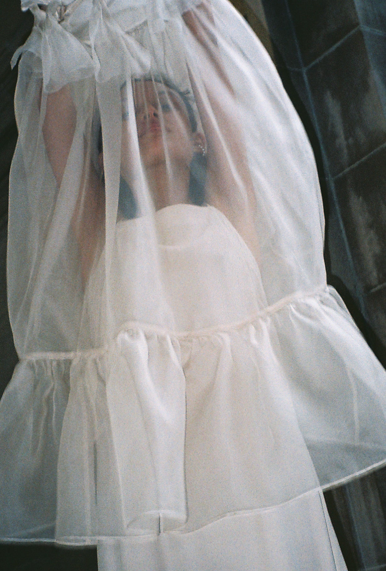 KAMPERETT MAE SILK ORGANZA DRESS