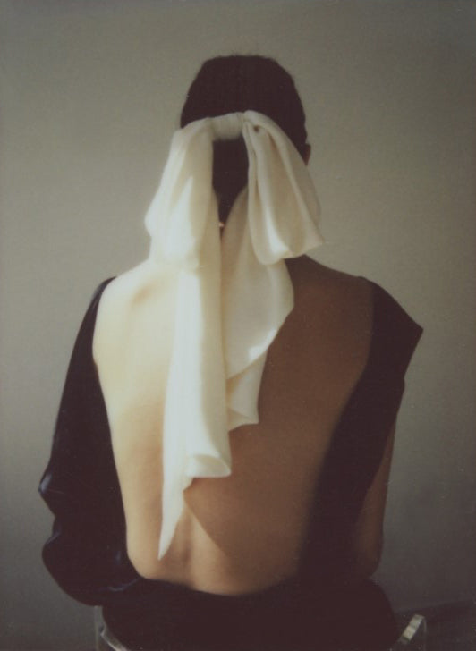 KAMPERETT SILK GEORGETTE BOW