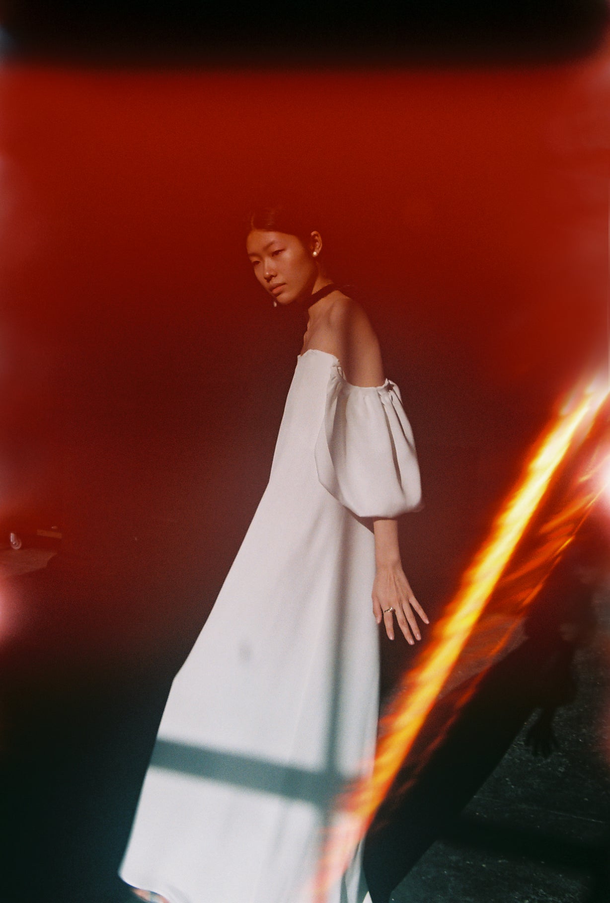 KAMPERETT VERONA SILK GOWN | WHITE