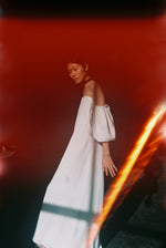 KAMPERETT VERONA SILK GOWN | WHITE
